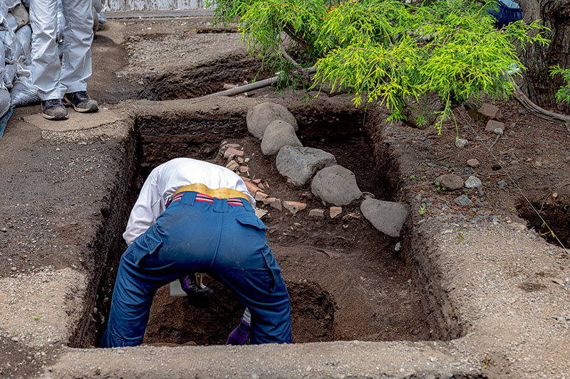 Exhumation Martinique